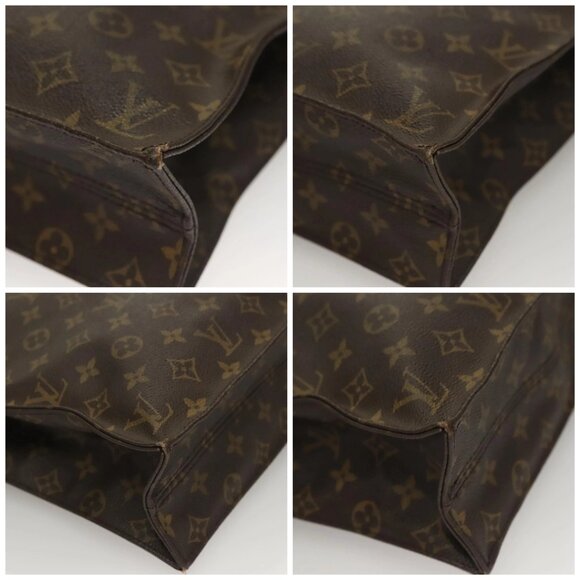 LOUIS VUITTON Monogram Sac Plat Hand Bag M51140 LV Auth 135616 - Picture 16 of 16